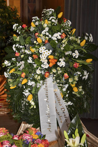 Trauerfeier für Joseph Hannesschläger in München