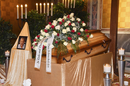 Trauerfeier für Joseph Hannesschläger in München