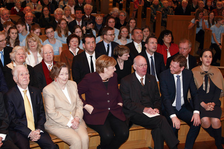Festveranstaltung '30 Jahre Friedliche Revolution und Neugründung des Freistaates Sachsen - 90 Jahre Kurt Biedenkopf' in Dresden