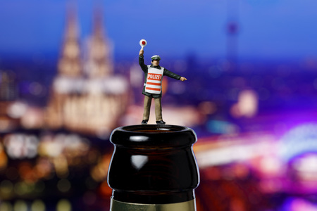 Symbolfoto Alkoholkontrolle