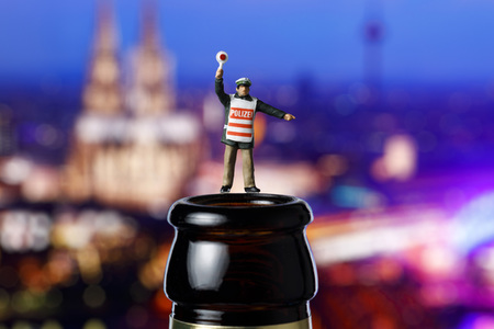Symbolfoto Alkoholkontrolle