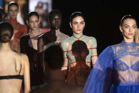 Andres Sarda Fashion Show auf der Mercedes-Benz Fashion Week Madrid Autumn/Winter 2020