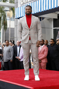 Curtis '50 Cent' Jackson erhält einen Stern auf dem Hollywood Walk of Fame in Los Angeles