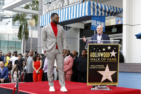 Curtis '50 Cent' Jackson erhält einen Stern auf dem Hollywood Walk of Fame in Los Angeles