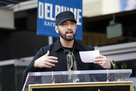 Curtis '50 Cent' Jackson erhält einen Stern auf dem Hollywood Walk of Fame in Los Angeles