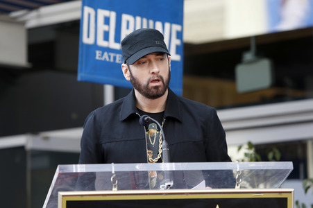 Curtis '50 Cent' Jackson erhält einen Stern auf dem Hollywood Walk of Fame in Los Angeles