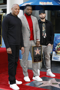 Curtis '50 Cent' Jackson erhält einen Stern auf dem Hollywood Walk of Fame in Los Angeles