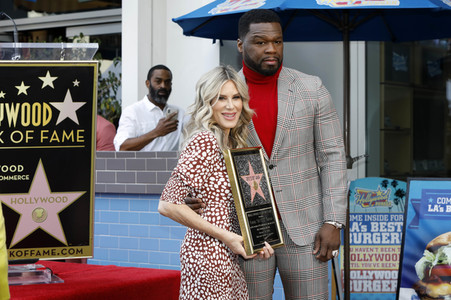 Curtis '50 Cent' Jackson erhält einen Stern auf dem Hollywood Walk of Fame in Los Angeles