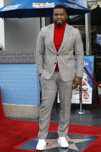 Curtis '50 Cent' Jackson erhält einen Stern auf dem Hollywood Walk of Fame in Los Angeles