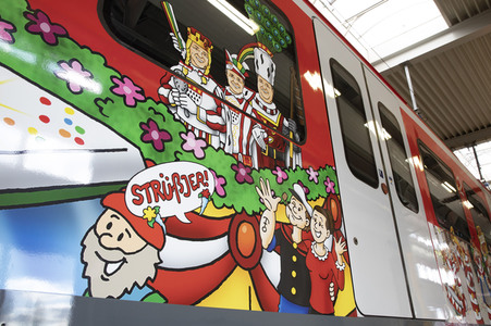 Präsentation der Karnevals-S-Bahn 2020 in Köln