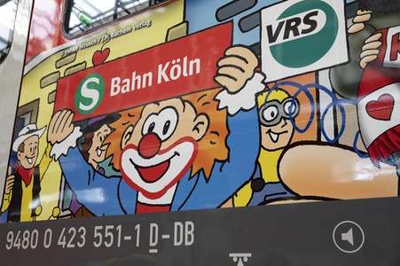Präsentation der Karnevals-S-Bahn 2020 in Köln