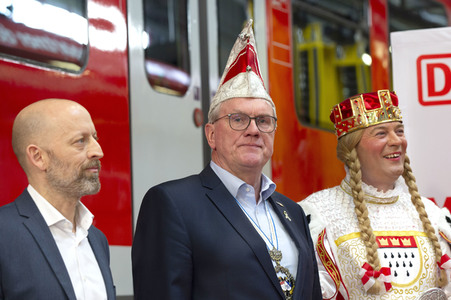 Präsentation der Karnevals-S-Bahn 2020 in Köln