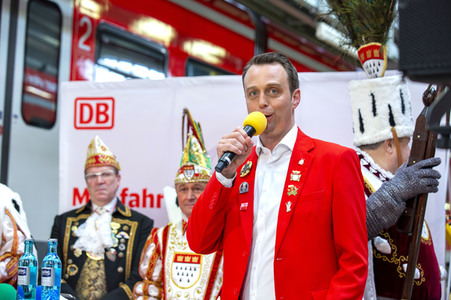 Präsentation der Karnevals-S-Bahn 2020 in Köln