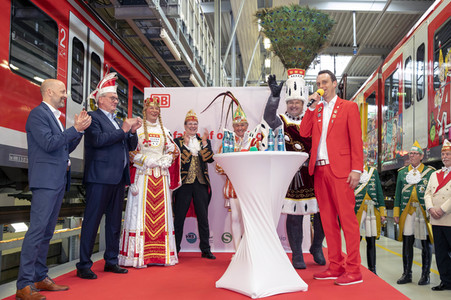 Präsentation der Karnevals-S-Bahn 2020 in Köln