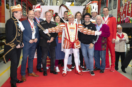 Präsentation der Karnevals-S-Bahn 2020 in Köln