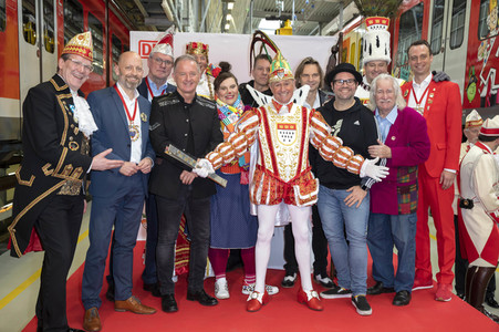 Präsentation der Karnevals-S-Bahn 2020 in Köln