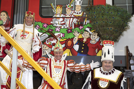 Präsentation der Karnevals-S-Bahn 2020 in Köln