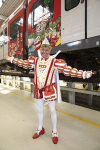 Präsentation der Karnevals-S-Bahn 2020 in Köln