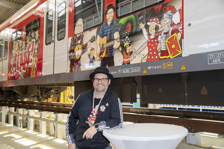 Präsentation der Karnevals-S-Bahn 2020 in Köln