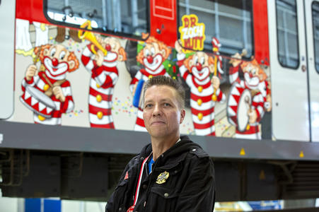 Präsentation der Karnevals-S-Bahn 2020 in Köln