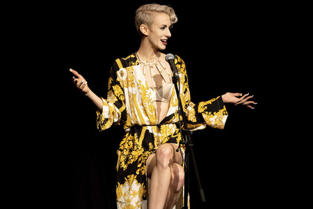 Auftritt von Lisa Eckhart in Osnabrück