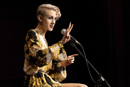 Auftritt von Lisa Eckhart in Osnabrück