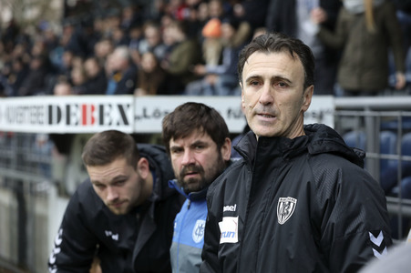 Fußballspiel SV Babelsberg 03 gegen BSG Chemie Leipzig in Potsdam