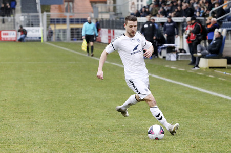 Fußballspiel SV Babelsberg 03 gegen BSG Chemie Leipzig in Potsdam