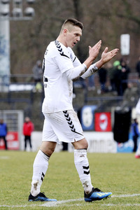 Fußballspiel SV Babelsberg 03 gegen BSG Chemie Leipzig in Potsdam
