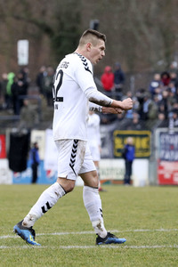 Fußballspiel SV Babelsberg 03 gegen BSG Chemie Leipzig in Potsdam
