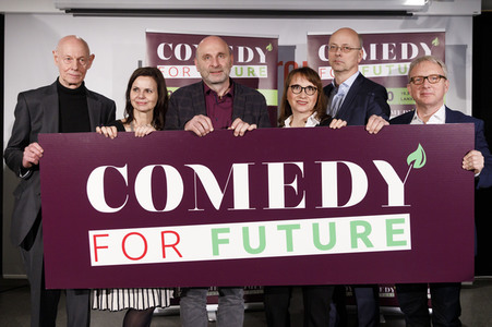 Pressekonferenz 'Comedy for Future' in Köln