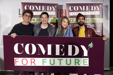 Pressekonferenz 'Comedy for Future' in Köln