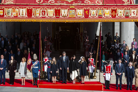 Eröffnung der XIV. Legislatur des Unterhauses des spanischen Parlamentes in Madrid