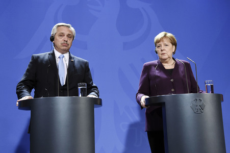 Antrittsbesuch von Alberto Ángel Fernández in Berlin