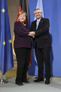 Antrittsbesuch von Alberto Ángel Fernández in Berlin