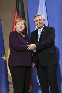 Antrittsbesuch von Alberto Ángel Fernández in Berlin