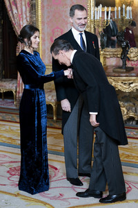 Empfang des neuen Diplomatischen Corps in Madrid