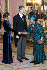 Empfang des neuen Diplomatischen Corps in Madrid