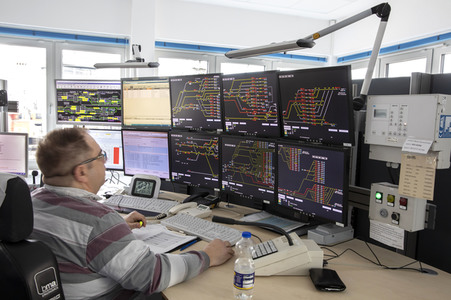 Pressetermin 'Ein neues Stellwerk für Köln Hbf' in Köln