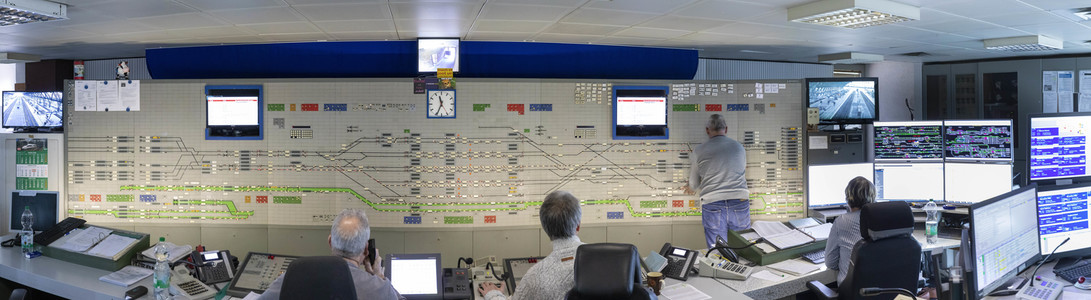 Pressetermin 'Ein neues Stellwerk für Köln Hbf' in Köln