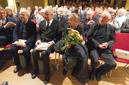 Vernissage zur Ausstellung 'Vom Flug der Freiheit' von Armin Mueller-Stahl in Kamenz