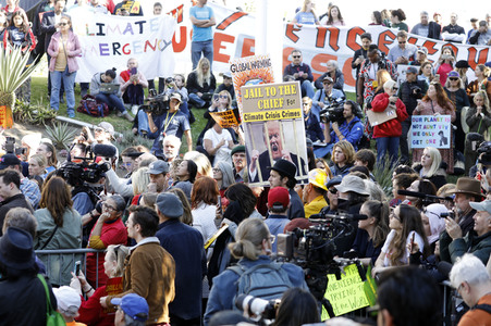 Fire Drill Fridays Kundgebung in Los Angeles