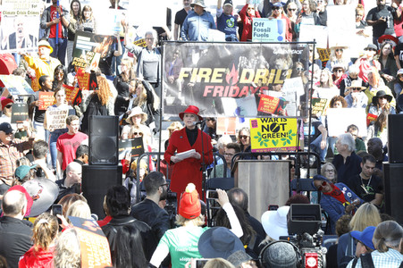 Fire Drill Fridays Kundgebung in Los Angeles