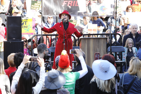 Fire Drill Fridays Kundgebung in Los Angeles