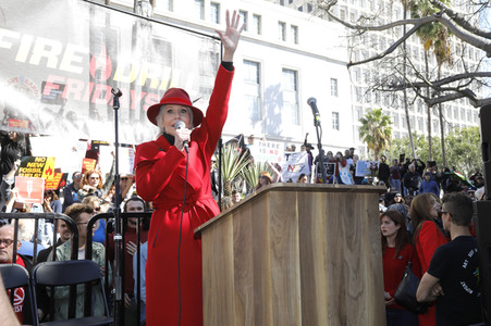 Fire Drill Fridays Kundgebung in Los Angeles