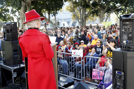 Fire Drill Fridays Kundgebung in Los Angeles