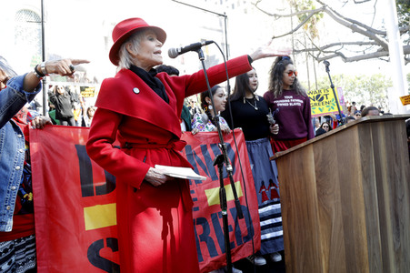 Fire Drill Fridays Kundgebung in Los Angeles