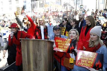 Fire Drill Fridays Kundgebung in Los Angeles