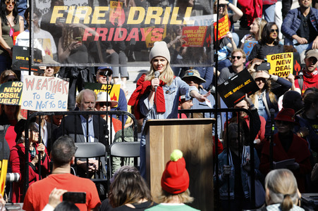 Fire Drill Fridays Kundgebung in Los Angeles
