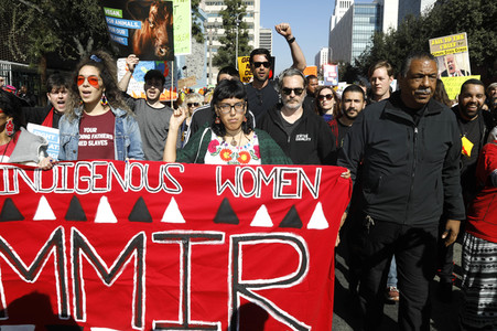 Fire Drill Fridays Kundgebung in Los Angeles